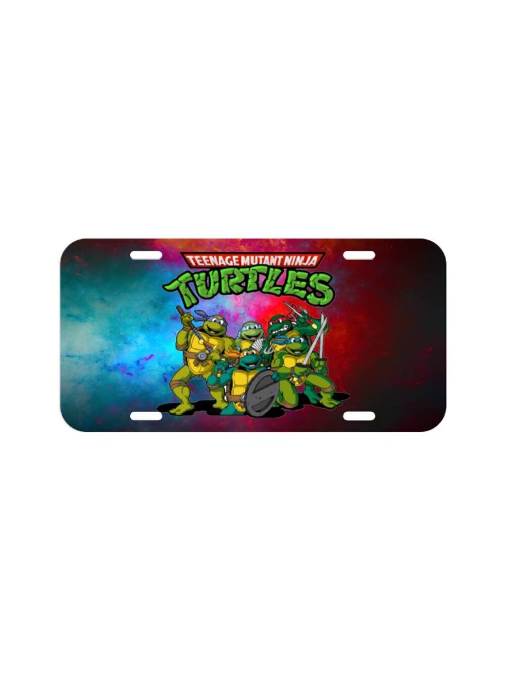 NEW Teenage Mutant Ninja Turtles Cartoon License Plate CAR SUV Truck